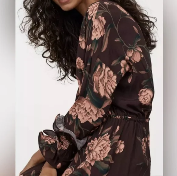 H&M × Johanna Ortiz Floral Maxi Dress Size Medium BLOGGER FAVE - Picture 12 of 16